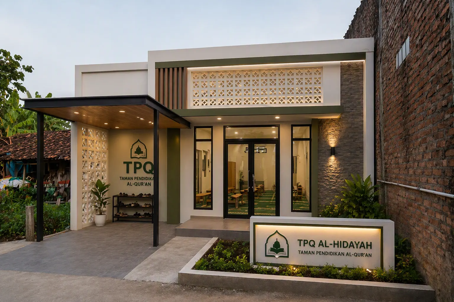 desain rumah jadi TPQ